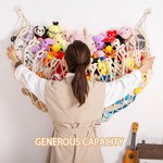 Large 153cm Stuffed Animal Storage Hammock Wall Hanging Net Toy Holder
