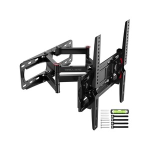 Topika - Full Motion TV Wall Mount for 32-85" TVs, Heavy-Duty Bracket