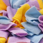 Topika Snuffle Mat for Dogs, 35x35cm Foraging Training Feeding Mats