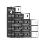 Topika Stackable Shoe Storage Boxes with Magnetic Lid & Aromatherapy Hole