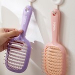 Topika - Curl Defining Brush, Vented Curly Hair Brush for Wet & Dry Hair