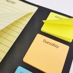 VSelect Sticky Notes Set Mini Notes, 260pcs Multiple Sizes & Bright Colours
