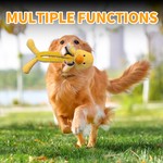 Topika - Stuffed Dog Plush Toys for Chewing,Puppy Chew Toy Teeth Cleaning
