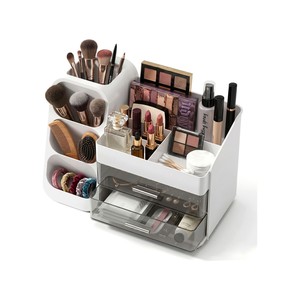 Topika - Makeup Storage Organizer, Cosmetic Holder With Drawer Storage