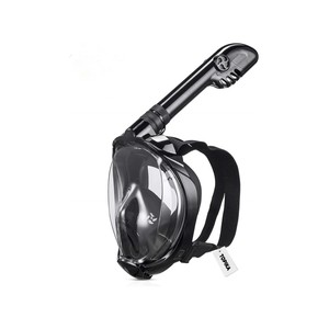 Topika - Anti-Fog Panoramic Snorkelling Mask, Foldable Dry Top Design