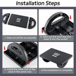 Topika - Rocking Foot Rest, Footrest Panel with Foot Massage Function