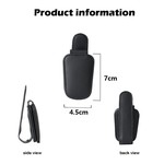 Topika 2 Packs Magnetic Leather Sunglasses&Card Holders for Car Visor