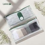 Lekkon Seamless No-Show Ribbed Boyleg Lady Panties, Full-Coverage Underwear