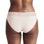Lekkon 3/6 Pack Lace Brazilian Women Panties, Silky Microfiber Underwear