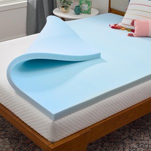 Topika Gel Infused Memory Foam Mattress Topper, Cooling Pad Queen/Full/Twin