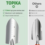 Topika 9 Pieces Gardening Tools Set with Tote Bag, Succulent Tools Women Gifts