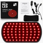 Topika 70 LEDs Red Light Therapy Belt, 660nm and 850nm Infrared
