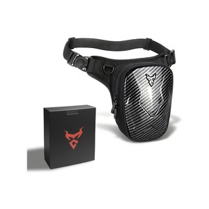 Motocentric Hard Shell Unisex Motorcycle Thign Bag Waist Bag Drop Leg Bag