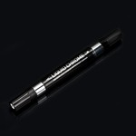 ZEYAR - Silver Liquid Chrome Metallic Marker, Double Tip (0.8mm & 2.5mm)