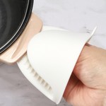Topika Silicone Non-Stick Kitchen Utensil tool Set with Holder, 27pcs white