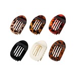 Topika - Flat Hair Clips for Women, Claw Clips for Thick & Thin Hair, 6pcs