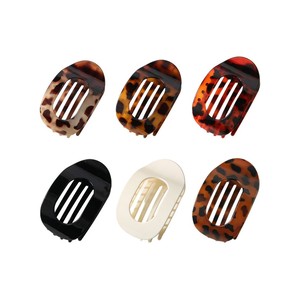 Topika - Flat Hair Clips for Women, Claw Clips for Thick & Thin Hair, 6pcs