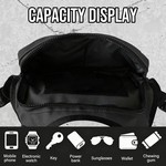 Topika Tactical Chest Bag & Holster Set Durable Water-Resistant Nylon Pack