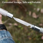 Topika Survival Shovel Tactical Camping Folding Spade Multi Tool