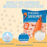 TopikaPet Snack Plush Squeaky Dog Toy No Stuffing, Oxford Fabric & Airbag