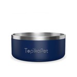 TopikaPet - Stainless Steel Dog Bowls with Non-Slip Silicone Base, 3 Colour