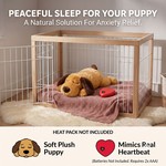 Topika Heartbeat Toy for Puppies, Calming Plush with Heat Pack