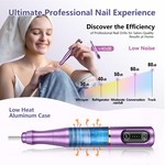 Topika Nail Polish Remover Electric Nail Drill Cordless E File