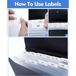 VSelect Accordion File Folder Organizer 13-Pocket Expanding Document Folder