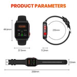 Topika Bluetooth Calling Smartwatch,IP67,120 Sports Modes,Sleep Track