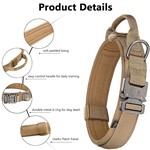 TopikaPet - Dog Training Collar,Adjustable Puppy Collar with Metal Buckle