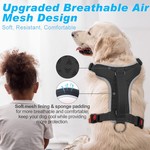 Topika No Pull Dog Harness Easy Walk Harness with Leash for Large Dogs