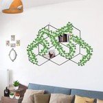 Topika Artificial Ivy Vines & Butterfly Fake Plants for Room Decor, 24pcs