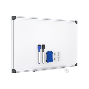 Topika Whiteboard with Pen, Double Side Dry Ease Magnetic Wall-Mounted