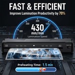 Topika - A3 Lamination Lamimator Machine, Laminate Machine With 30 Pouches