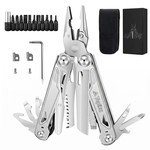 Topika - 28 in 1 Multitool with Pliers Knife Screwdrivers & More