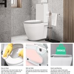 Topika Toilet Seat with Built-In Potty Training Seat for Toddlers