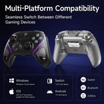 EasySMX Wireless Game Controller, Charging Dock, TMR Anti-Drift Joysticks