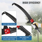 Topika - Pole Pruner 8m Telescopic Pruning Saw And Branch Cutter Set