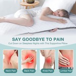 Topika - Full Body Pillow for Adults Long Pillow for Bed, Sleepers Pillow