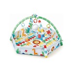Topika 5-in-1 Baby Gym & Ball Pit with Sensory Toys, Tummy Time Mat