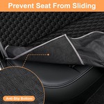 Topika Pet Car Seat Cover for Back Seat, Waterproof & Scratchproof