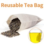 Topika - Tea Baggs Empty,60 Piece Tea Filter Strainer Bags &Drawstring Bags