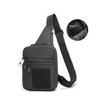 Topika Bag for Men, Tactical Crossbody Big Chest Backpack with Gun Pouch