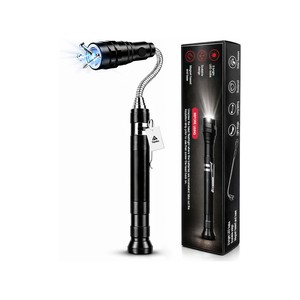 Topika - Magnetic Flashlight Telescoping Magnetic Pickup Tool, Gift For Men