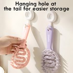 Topika - Curved Vented Scalp Scrubber, Scalp Massager Shampoo Brush
