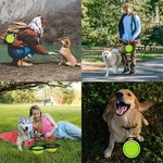 Topika - Collapsible Dog Bowls Silicone Travel Pet Food and Water Bowls Set