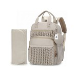 Topika Diaper Bag Backpack Large Travel Bag with Changing Pad