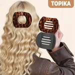 Topika 6 Packs Flat Claw Clips for Women, French Flat Hairclips
