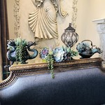 Topika - Fake Plants Artificial Succulent Set, Fake Plant Room Decor 15 Pieces