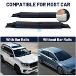 Topika Kayak Roof Rack Soft Pads Universal Car Carrier 5pcs Set